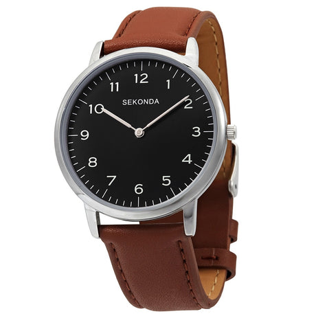 Sekonda, Sekonda, Quartz Leather Strap Watch, 1348.84, For Men - Feel You