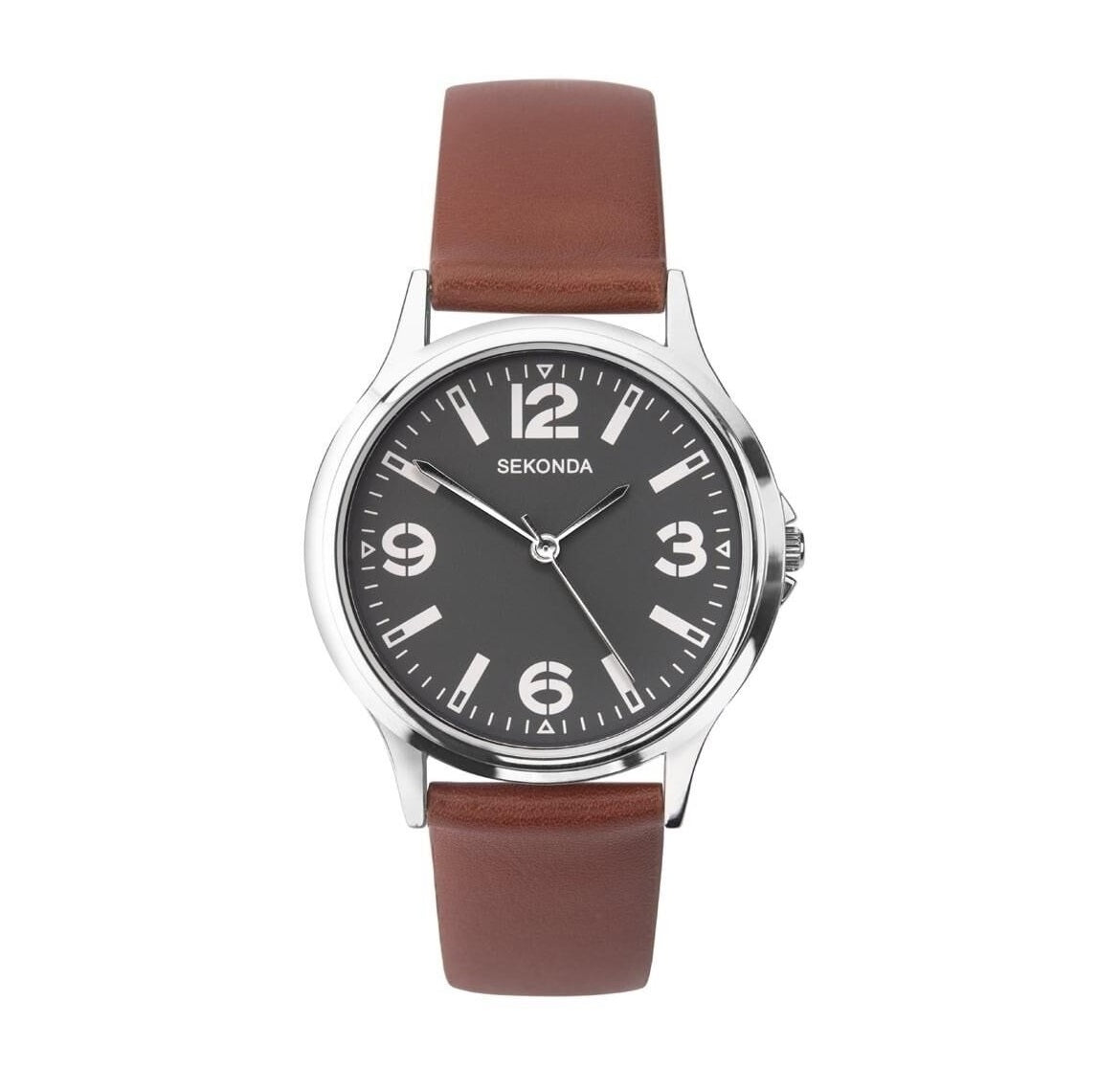 Sekonda, Sekonda, Quartz Leather Strap Watch, 1682.82, For Men - Feel You
