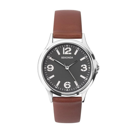 Sekonda, Sekonda, Quartz Leather Strap Watch, 1682.82, For Men - Feel You
