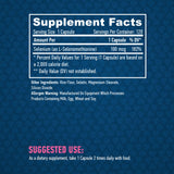 Selenium /Chelated - yeast free/ 100mcg. /  120 caps. - Feel You