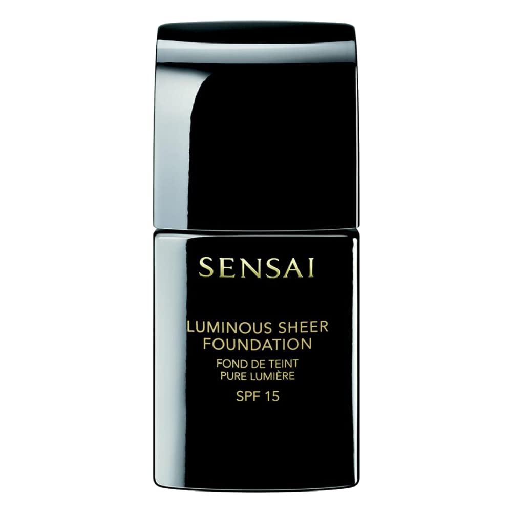 Sensai, Luminous Sheer, Illuminating, Liquid Foundation, 204.5, Warm Beige, SPF15, 30 ml - Feel You