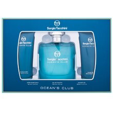 Sergio Tacchini - Ocean's Club Gift set EDT 100 ml, shower gel 100 ml and After Shave Balsam 100 ml - 100ml - Feel You