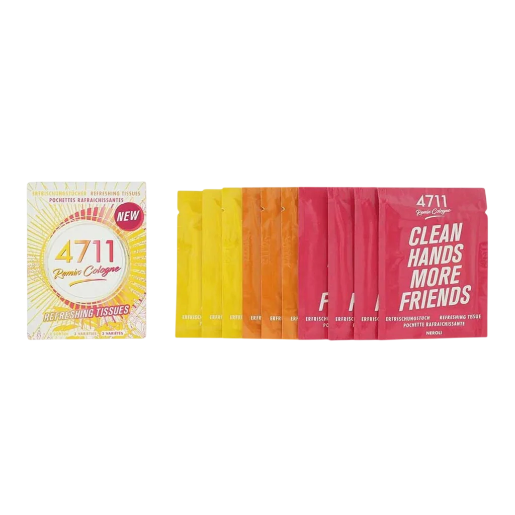 Set, 4711, Remix Cologne, Cleansing Wipes, 10 pcs - Feel You