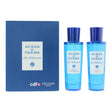 Set Acqua di Parma: Blu Mediterraneo - Fico di Amalfi, Eau De Toilette, Unisex, 30 ml + Blue Mediterraneo - Mirto di Panarea, Eau De Toilette, Unisex, 30 ml - Feel You