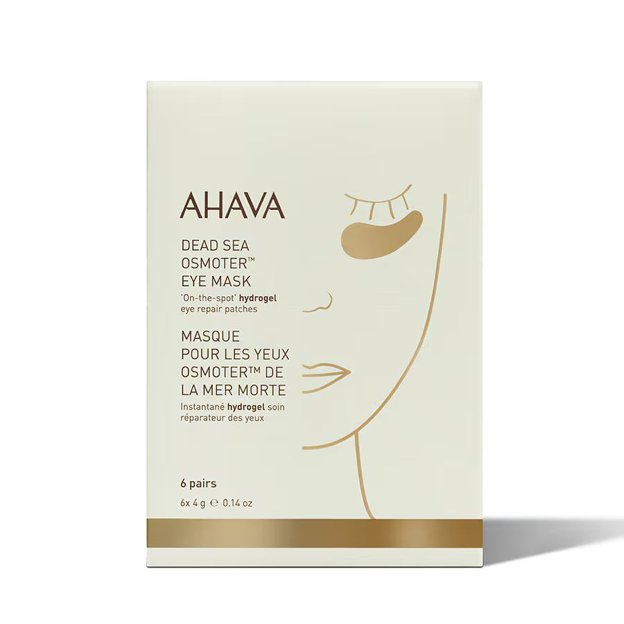 Set, Ahava, Dead Sea Osmoter, Reparative, Eye Patch, 6 pcs, 4 g - Feel You
