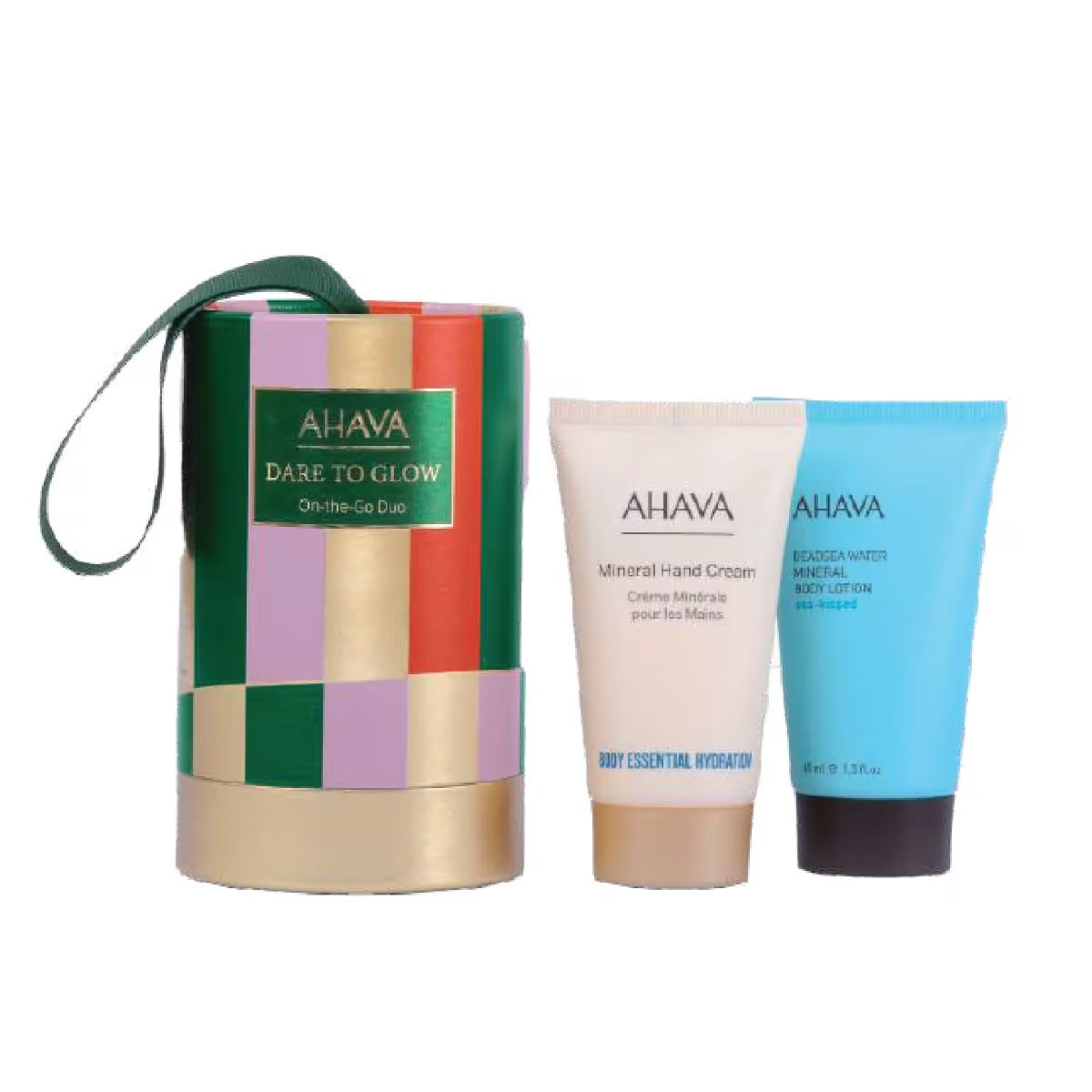 Set Ahava: Mineral, Hydration, Hand Cream, 40 ml + Sea Kissed, Hydrating, Body Lotion, 40 ml - Feel You
