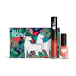 Set All Tigers: Natural & Vegan, Liquid Lipstick, 683, Make Your Mark, 8 ml + Natural & Vegan, Vegan, Nail Polish, 196, Take Your Chance, 11 ml - Feel You