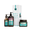Set Arganicare: Argan Oil & Shea Butter, Hair Shampoo, Repairing & Moisturising, 400 ml + Argan Oil & Shea Butter, Hair Serum, Reparative, 100 ml + Argan Oil & Shea Butter, Hair Treatment Cream Mask, Repair, Moisturizing, 500 ml - Feel You