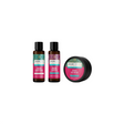 Set Arganicare: Keratin, Hair Conditioner, Nourishing & Strengthening, 100 ml + Keratin, Hair Shampoo, Repairing & Nourishing, 100 ml + Keratin, Hair Treatment Cream Mask, Nourishing & Repairing, 100 ml - Feel You