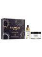 Set Balmain Professionnel: Overnight, Botanical Oils, Hair Serum, Repairing, 30 ml + Moisturizing, Hair Treatment Cream Mask, For Repairing, 200 ml - Feel You