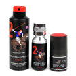 Set Beverly Hills Polo Club: 1982 - Sport 2, Eau De Toilette, For Men, 50 ml + 1982 - Sport 2, Anti-Perspirant, Deodorant Spray, For Men, 175 ml + Sport 2, Anti-Perspirant, Deodorant Roll-On, For Men, 50 ml - Feel You