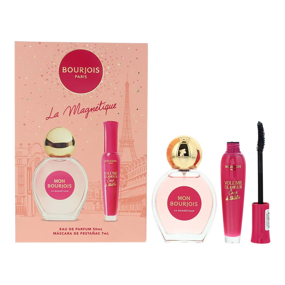 Set Bourjois: La Magnétique, Eau De Parfum, For Women, 50 ml + Volume Glamour, Mascara, Black, 7 ml - Feel You