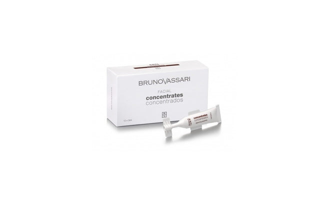 Set, Bruno Vassari, Anti Stress, Revitalising, Concentrate, For Face, 10 pcs, 3 ml - Feel You