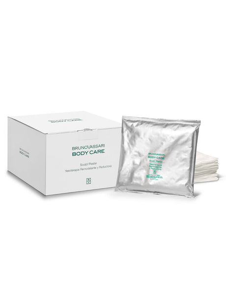 Set, Bruno Vassari, Body Care, Cosmetic plaster, Firmness + Body Remodeling, Body Powder Mask, 4 pcs, 440 g - Feel You