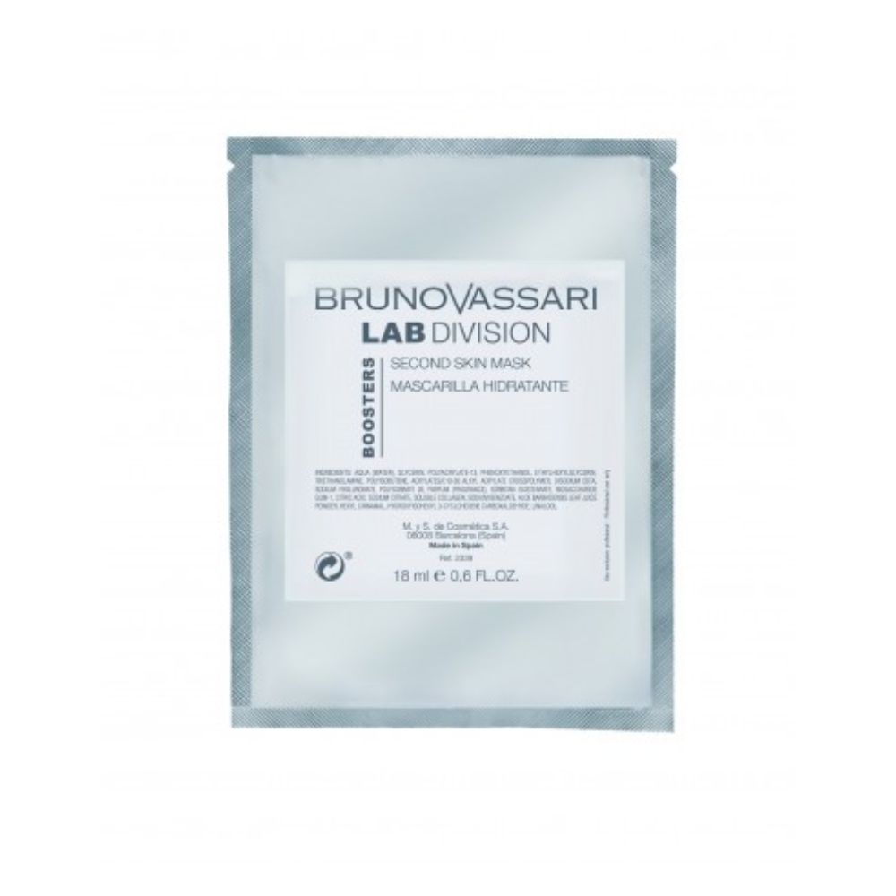 Set, Bruno Vassari, Lab Division, Hyaluronic Acid, Hydra-Nourishing, Peel-Off Mask, For Face, 5 pcs, 18 ml - Feel You