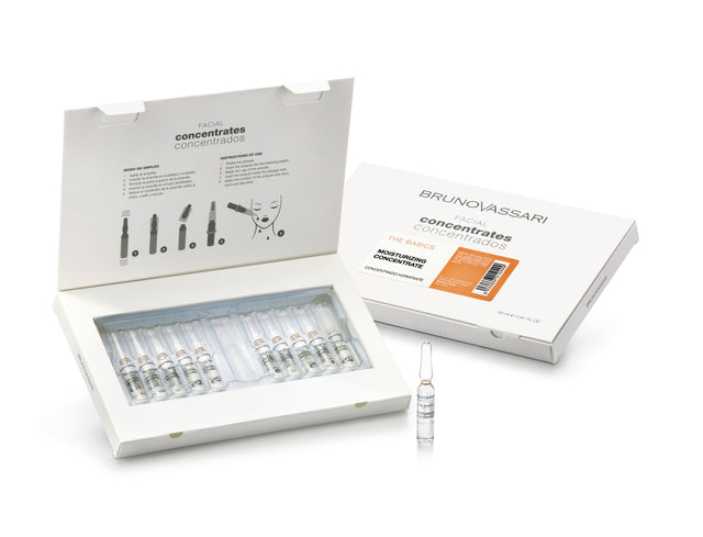 Set, Bruno Vassari, The Basics, Salicylic Acid, Moisturizing, Concentrate, For Face, 10 pcs, 2 ml - Feel You