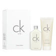 Set Calvin Klein: CK One, Eau De Toilette, Unisex, 50 ml + CK One, Body Wash, For Hair & Body, 100 ml - Feel You