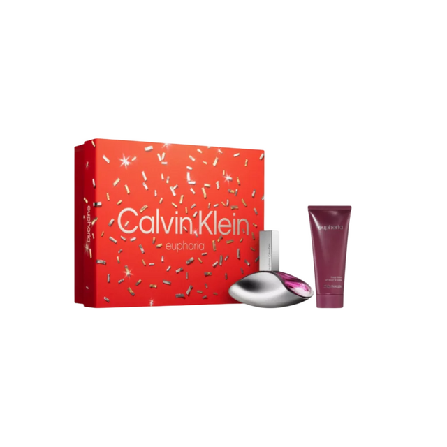 Set Calvin Klein: Euphoria, Eau De Parfum, For Women, 100 ml + Euphoria, Day & Night, Body Lotion, 100 ml - Feel You