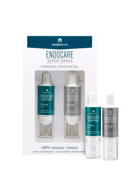 Set Cantabria Labs: Endocare Expert Drops, Firming, Day, Serum, For Face, 10 ml + Endocare Expert Drops, Peeling, Night, Serum, For Face, 10 ml - Feel You