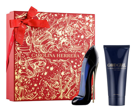 Set Carolina Herrera: Good Girl, Eau De Parfum, For Women, 50 ml + Good Girl, Body Lotion, 100 ml - Feel You
