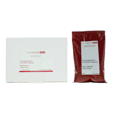 Set, Clarins, Pro Plant-Base, Purifying, Mud Mask, Body, 5 pcs, 400 g - Feel You