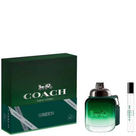 Set Coach: Green, Eau De Toilette, For Men, 100 ml + Green, Eau De Toilette, For Men, 10 ml - Feel You