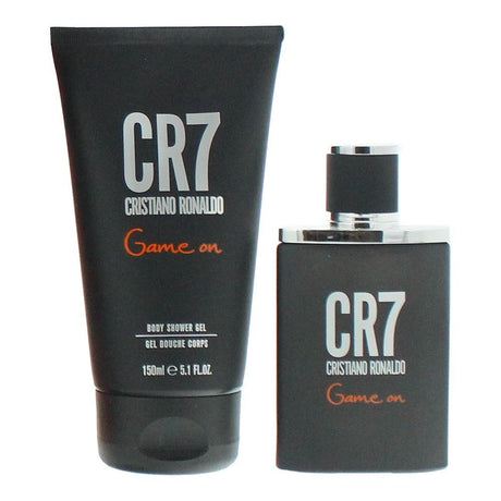 Set Cristiano Ronaldo: CR7 Game On, Eau De Toilette, For Men, 30 ml + CR7 Game On, Shower Gel, Body, 150 ml - Feel You