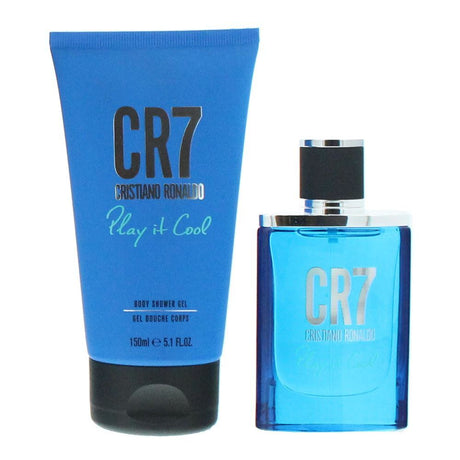 Set Cristiano Ronaldo: CR7 Play It Cool, Eau De Toilette, For Men, 30 ml + CR7 Play It Cool, Cleansing, Shower Gel, For All Skin Types, 150 ml - Feel You
