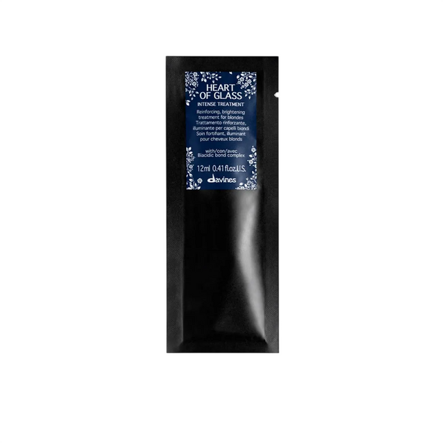 Set, Davines, Heart of Glass Intense, Hair Treatment Cream Mask, Brightening, 12 pcs, 12 ml - Feel You