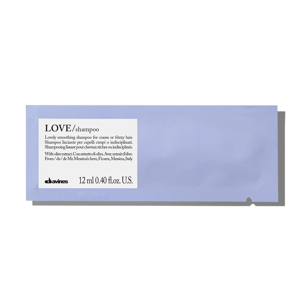 Set, Davines, Love Smoothing, Hair Shampoo, Smoothing, 12 pcs, 12 ml - Feel You