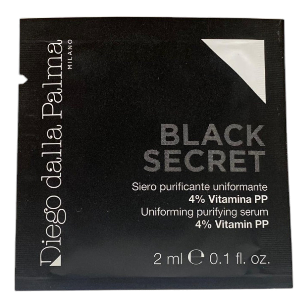 Set, Diego Dalla Palma, Black Secret, Purifying, Serum, For Face & Neck, 8 pcs, 2 ml *Sample - Feel You