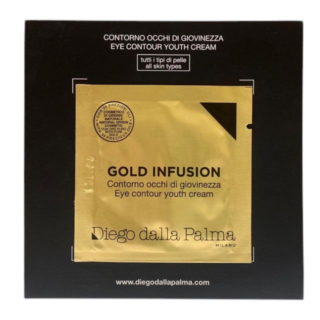 Set, Diego Dalla Palma, Gold Infusion, Revitalising, Eye Cream, 8 pcs, 2 ml *Sample - Feel You