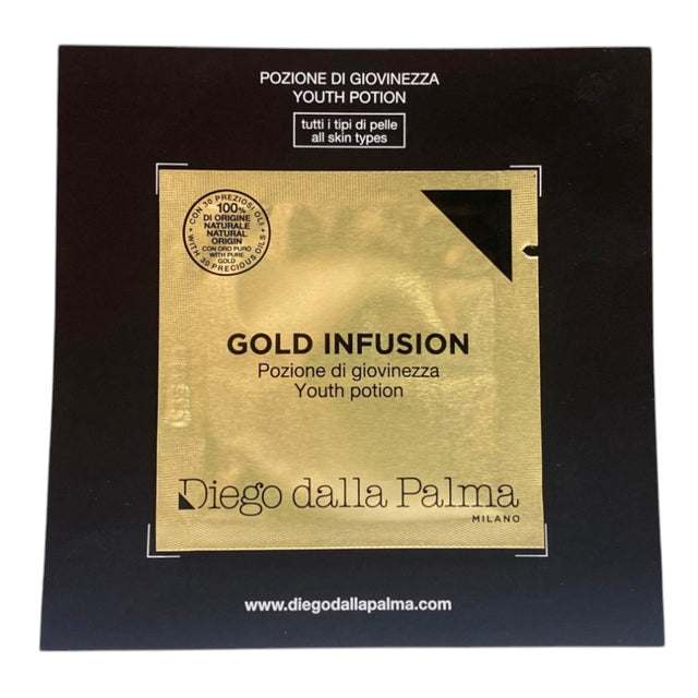 Set, Diego Dalla Palma, Gold Infusion, Tahitian Vanilla Oil, Brightening & Nourishing, Day & Night, Serum, For Face, 8 pcs, 2 ml *Sample - Feel You