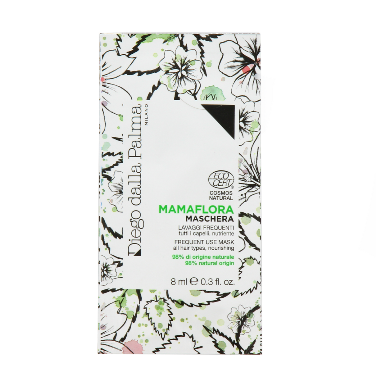 Set, Diego Dalla Palma, Mama Flora, Silicone Free, Hair Treatment Cream Mask, For Nourishing, 15 pcs, 8 ml - Feel You