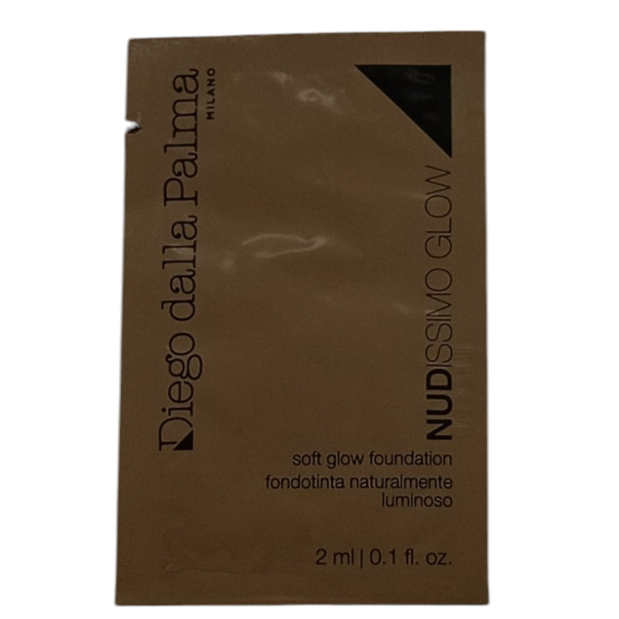 Set, Diego Dalla Palma, Nudissimo - Glow, Peach & Magnolia Extract, Light Coverage, Liquid Foundation, 253W, Beige Chiaro, 12 pcs, 2 ml *Sample - Feel You