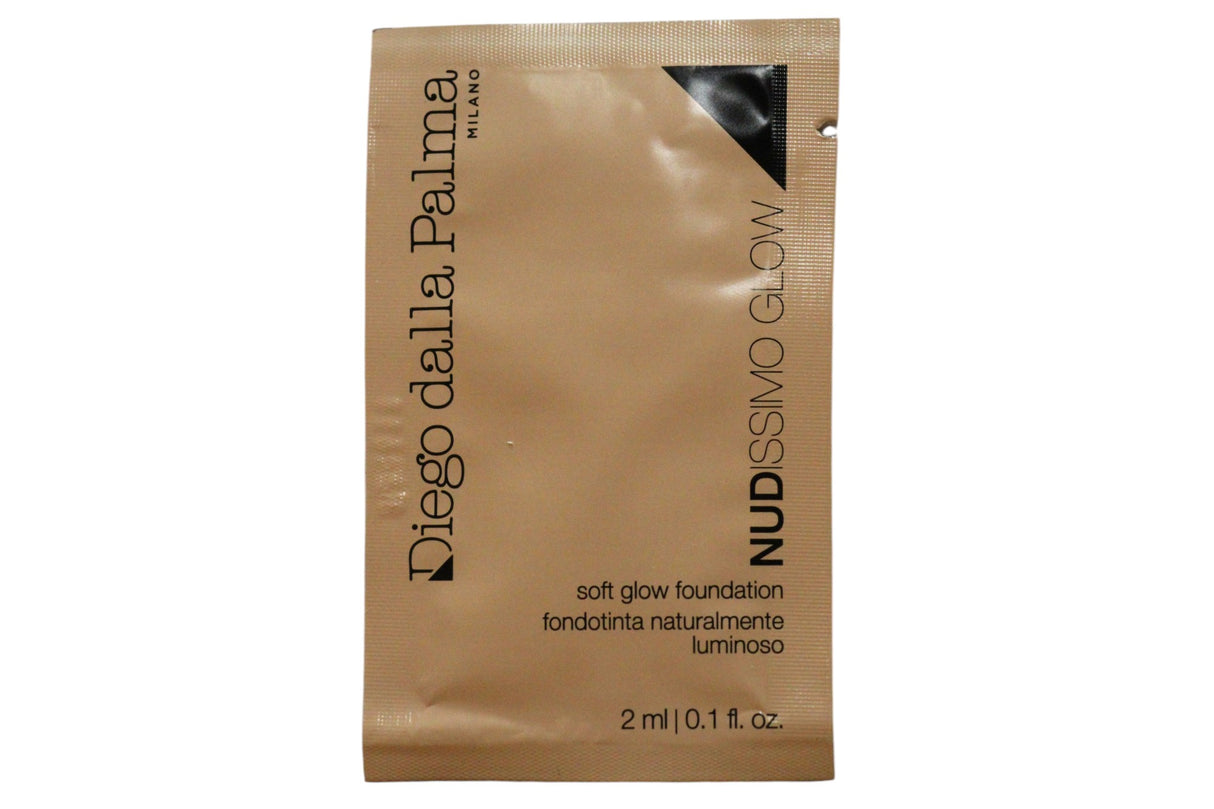 Set, Diego Dalla Palma, Nudissimo - Glow, Peach & Magnolia Extract, Light Coverage, Liquid Foundation, 255W, Beige Tenero, 12 pcs, 2 ml *Sample - Feel You