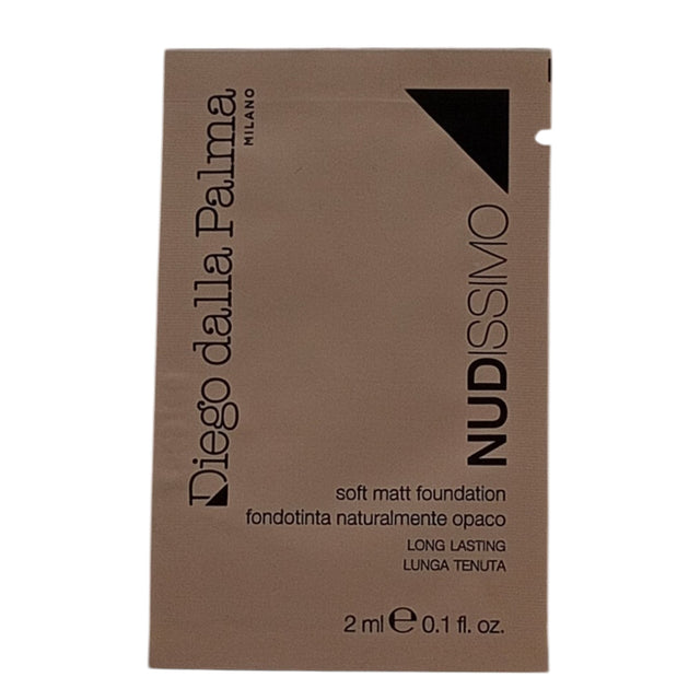 Set, Diego Dalla Palma, Nudissimo - Soft Matt, Oil-Free, Long Lasting, Liquid Foundation, 244W, Sabbia, 12 pcs, 2 ml *Sample - Feel You