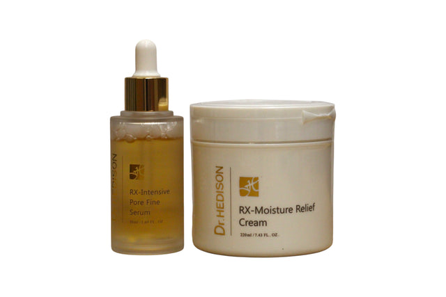 Set Dr. Hedison: RX-Heritage, Regenerating, Cream, For Face, 200 ml + RX-Heritage, Pore Reduction, Daily Use, Serum, Face, Neck, Décolleté, 50 ml - Feel You
