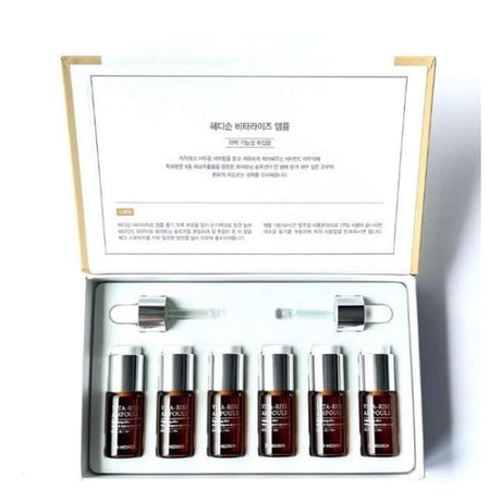 Set, Dr. Hedison, Vita Bright, Brightening, Ampoules Treatment Serum, Hyperpigmentation, For Face, Unisex, 6 pcs, 60 ml - Feel You