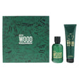 Set Dsquared 2: Green Wood, Eau De Toilette, For Men, 100 ml + Green Wood, Shower Gel, All Skin Types, 150 ml - Feel You