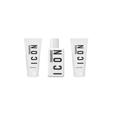 Set Dsquared 2: Icon, Eau De Parfum, For Women, 50 ml + Icon, Shower Gel, All Skin Types, 50 ml + Icon, Moisturizing, Body Lotion, 50 ml - Feel You