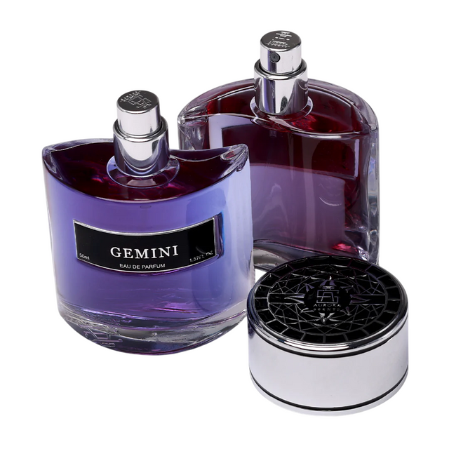 Set Duo, Aurora, Gemini Noir, Eau De Parfum, For Men, 2 pcs, 50 ml - Feel You