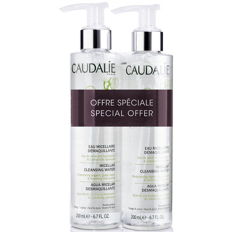 Set Duo, Caudalie, Caudalie, Cleansing, Micellar Water, For All Skin Types, 2 pcs, 200 ml - Feel You