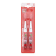 Set Duo, Epl, Arsenal, Toothbrush, Red, 2 pcs - Feel You