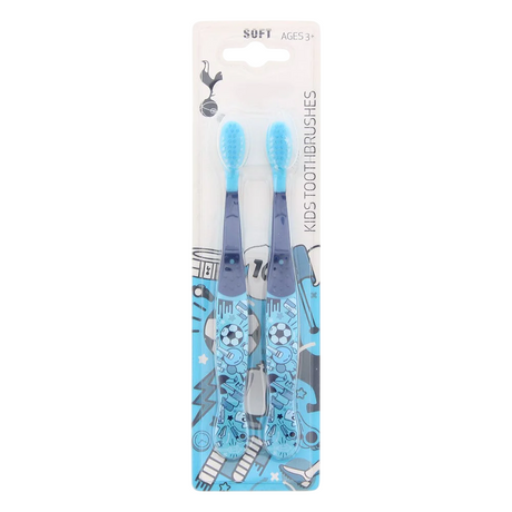 Set Duo, Epl, Tottenham Hotspur, Toothbrush, Blue, 2 pcs - Feel You