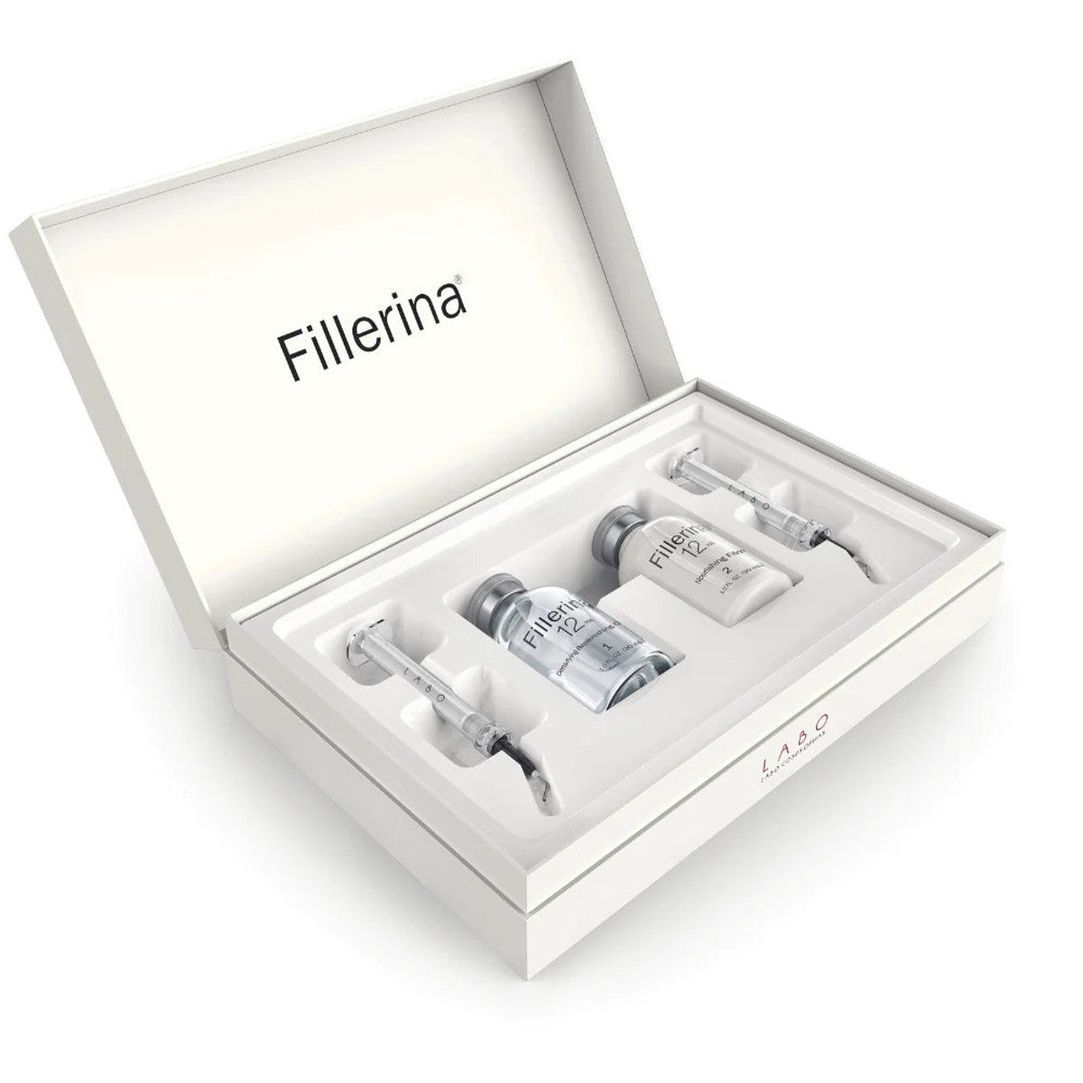 Set Duo, Labo, Fillerina 12HA Densifying Filler Grade 3, Anti-Wrinkle & Firming, Local Treatment Gel, For Face, 2 pcs, 30 ml - Feel You