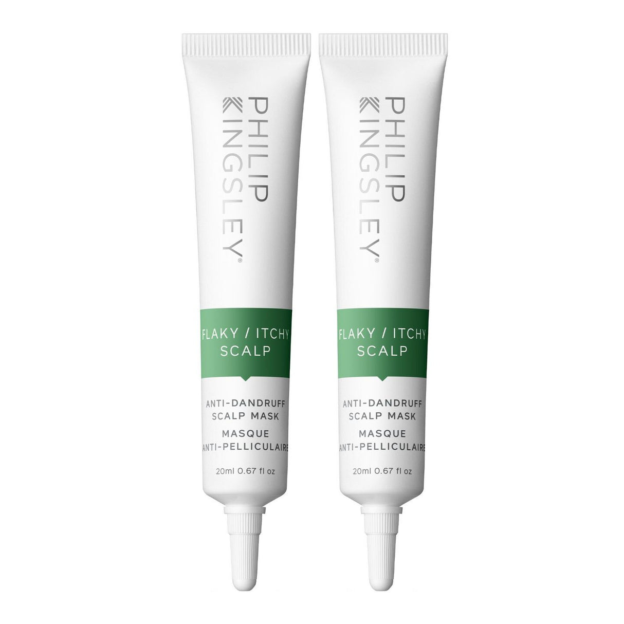 Set Duo, Philip Kingsley, Flaky/Itchy Scalp, Scalp Treatment Cream Mask, Anti-Dandruff, 2 pcs, 20 ml - Feel You
