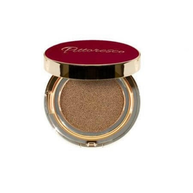 Set Duo, Pittoresco, BB Cream Cushion, High Coverage, BB Compact Cream, 25, Deep Beige, SPF 45, 2 pcs, 15 g - Feel You