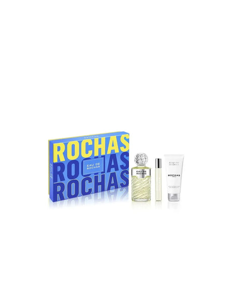 Set Eau Rochas Edt 100ml Body 100ml Edt 20ml@ - Feel You