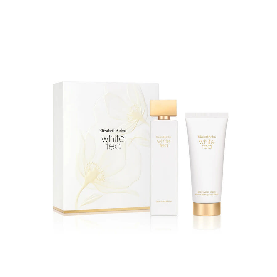 Set Elizabeth Arden: White Tea, Eau De Parfum, For Women, 100 ml + White Tea, Hydrating, Body Lotion, 100 ml - Feel You